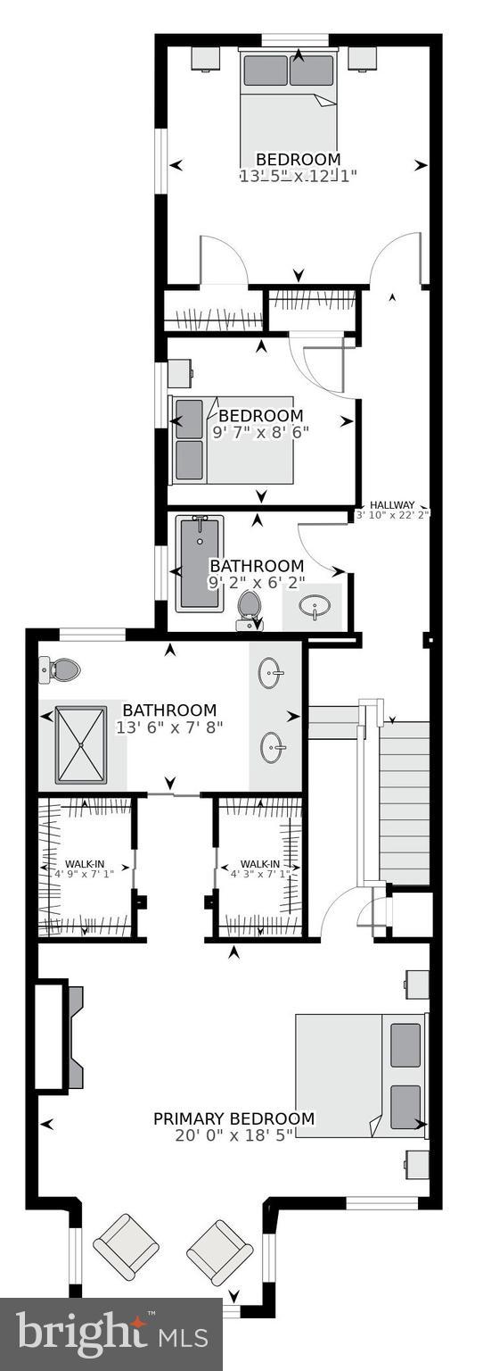 1102 East Capitol Street Northeast Washington, DC 20002 - Photo 19 of 28 Upper Level