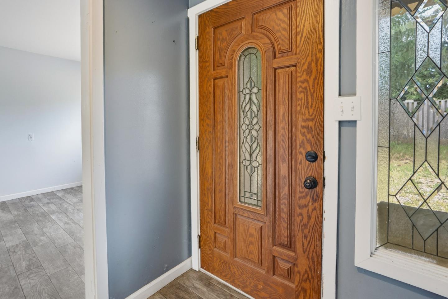 17918 Pesante Road Prunedale, CA 93907 - Photo 5 of 35 view of front door with wooden floor