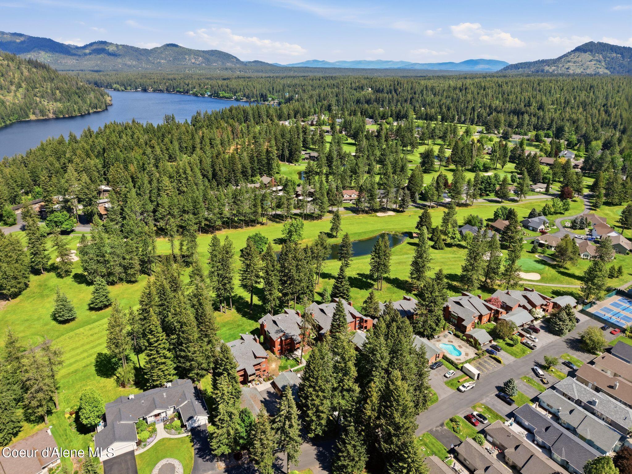5299 West Green Court, Unit 15 Rathdrum, ID 83858 - Photo 44 of 47 Trees, Lawns, Lake, Mountains