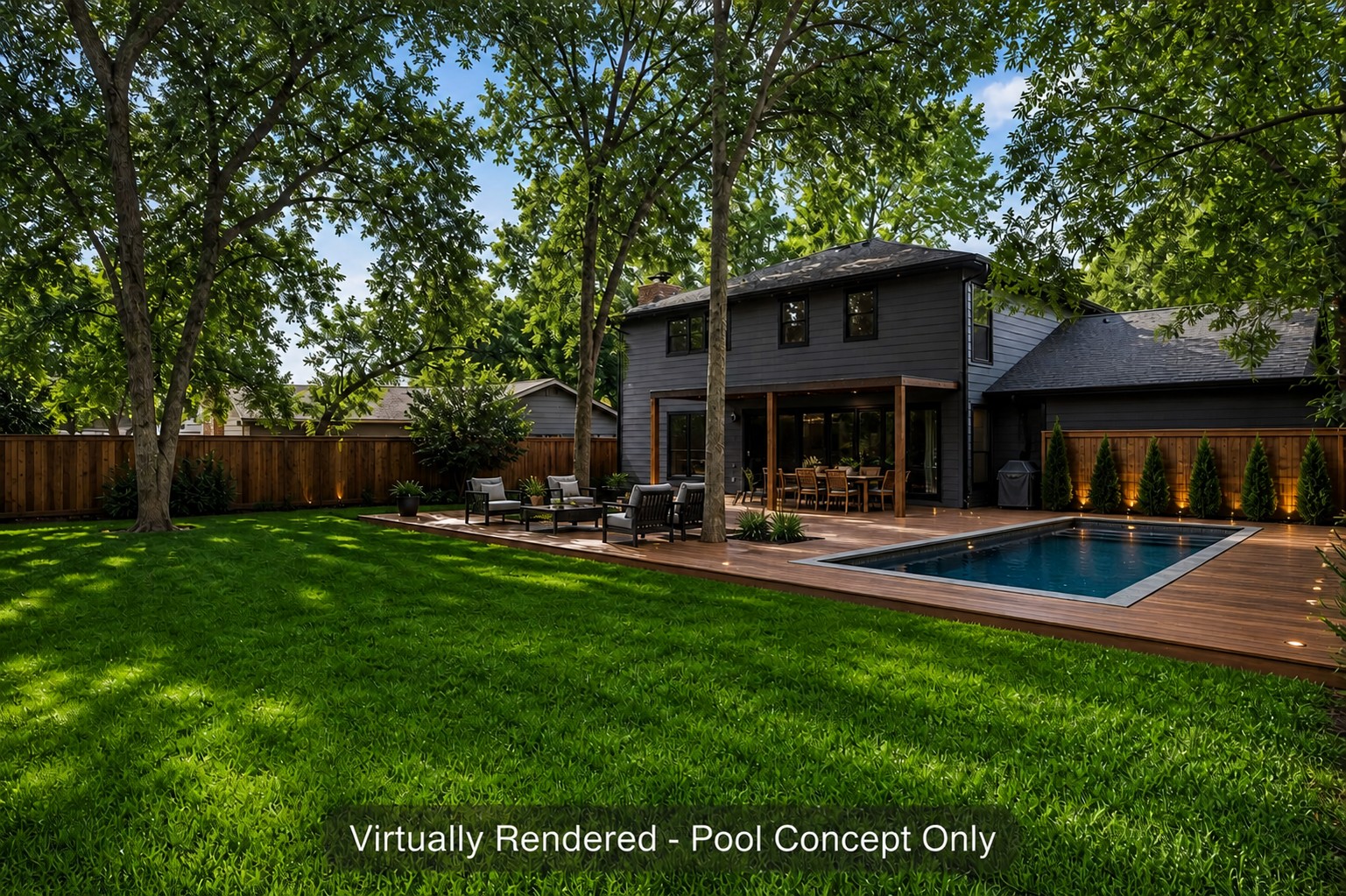 7107 Greenock Street Austin, TX 78749 - Photo 40 of 40 Virtually Rendered - Pool Concept Only