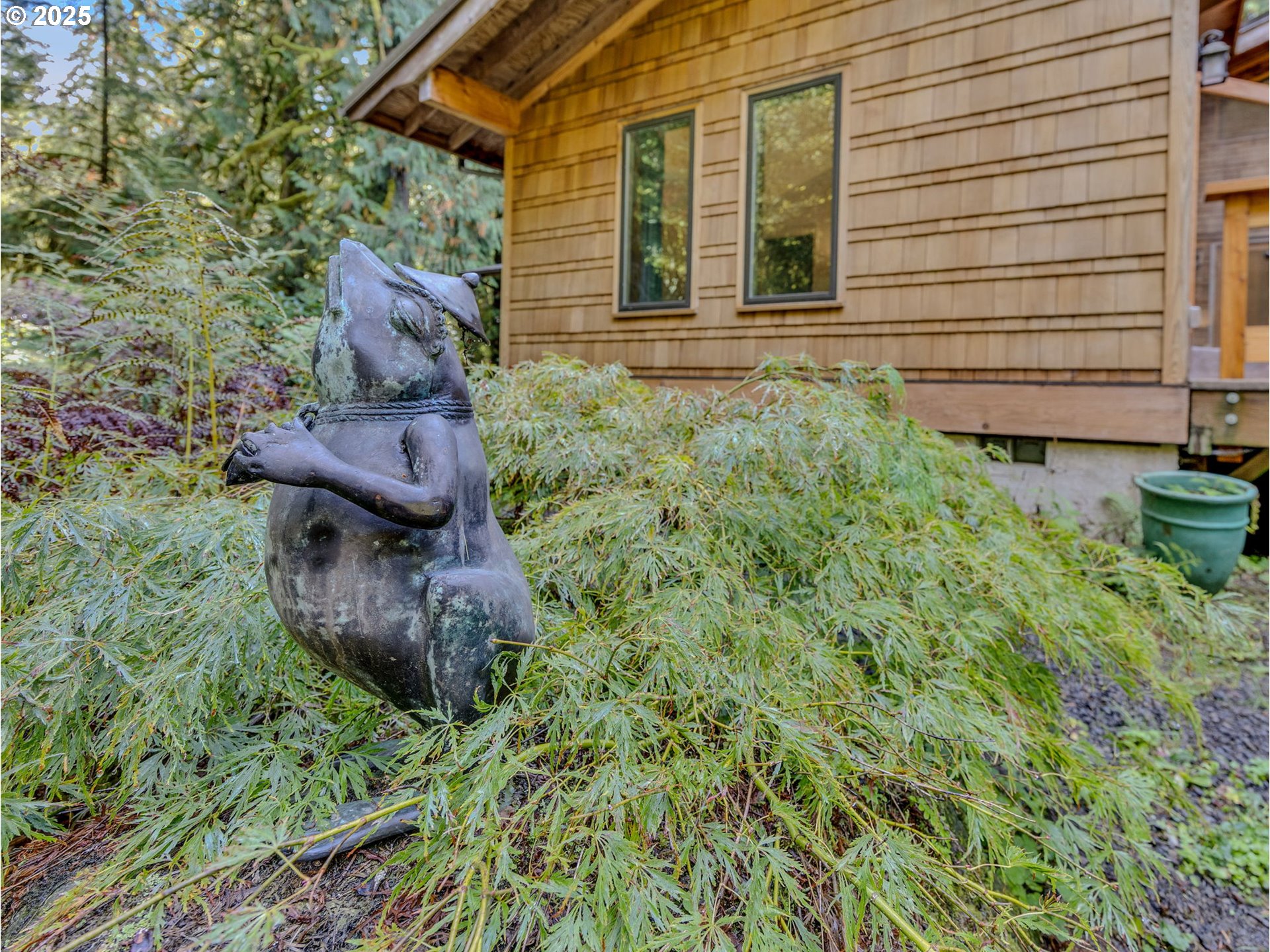 64079 East Barlow Trail Road Rhododendron, OR 97049 - Photo 44 of 48 a view of a backyard with plants