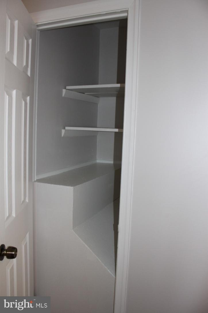 1654 Riverwood Road Baltimore, MD 21221 - Photo 18 of 30 a view of walk in closet with empty racks