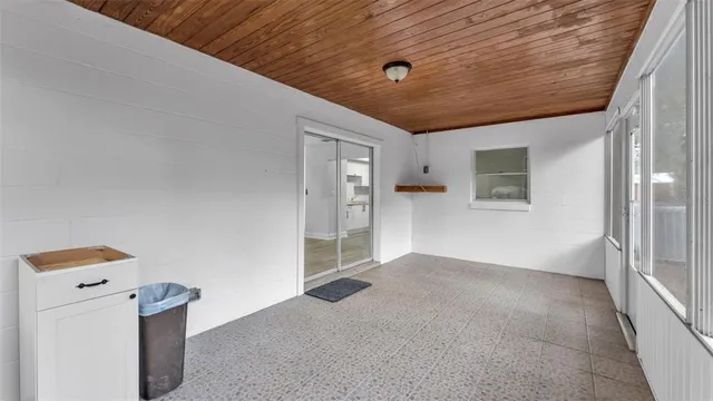 a house view with a backyard space