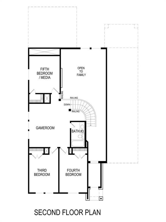 3718 Milwaukee Avenue Midlothian, TX 76065 - Photo 30 of 30 Second Floor Plan
