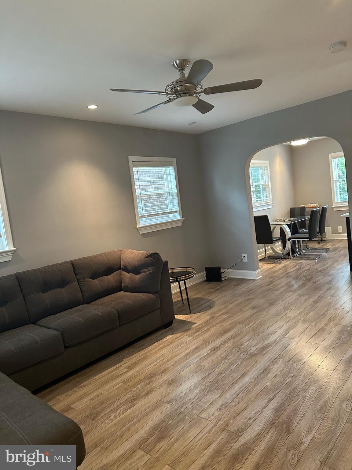 4627 12th Street Northeast Washington, DC 20017 - Photo 20 of 56 a living room with furniture and a wooden floor
