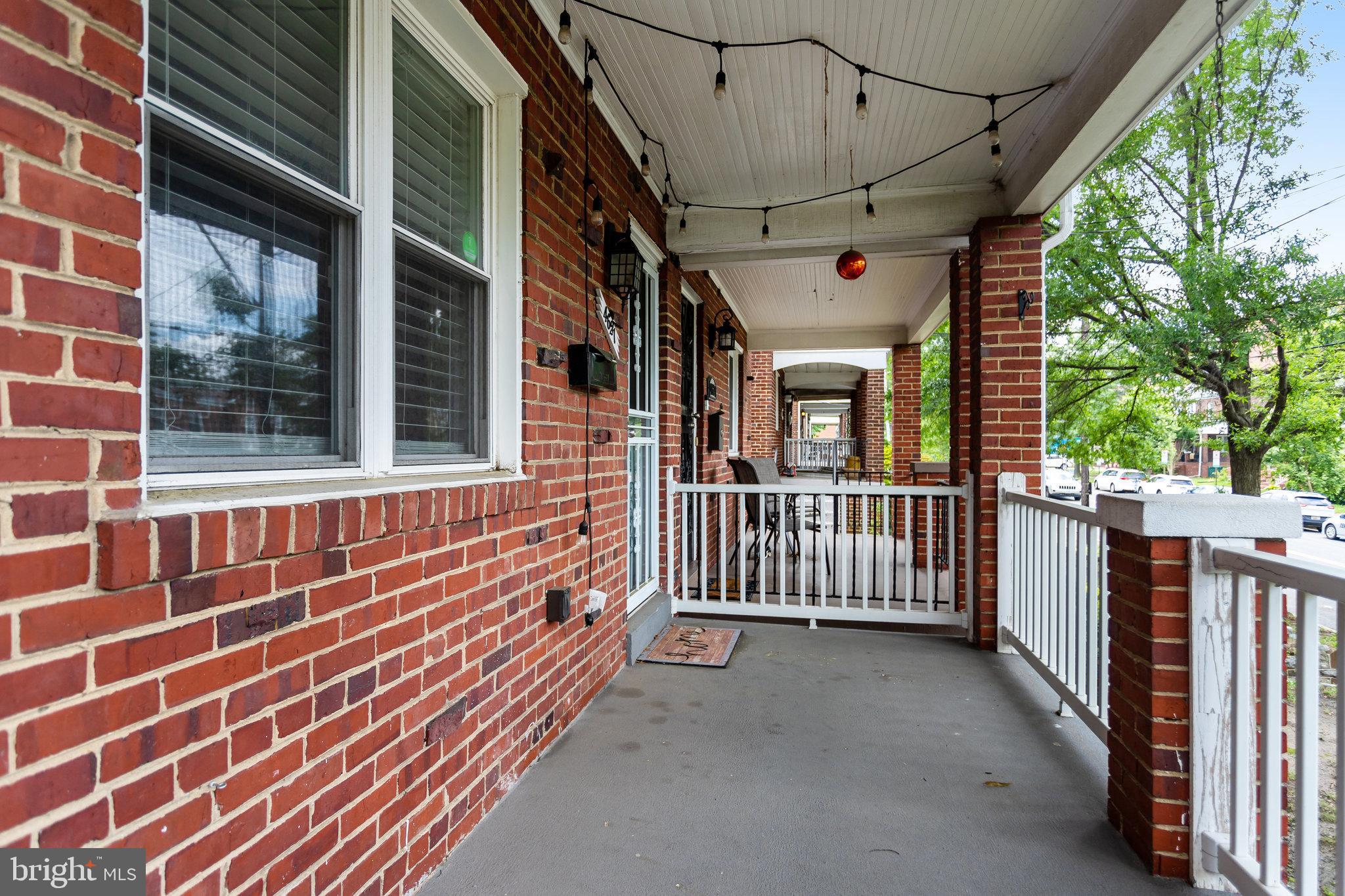 4627 12th Street Northeast Washington, DC 20017 - Photo 6 of 56 a view of a brick house with a large window