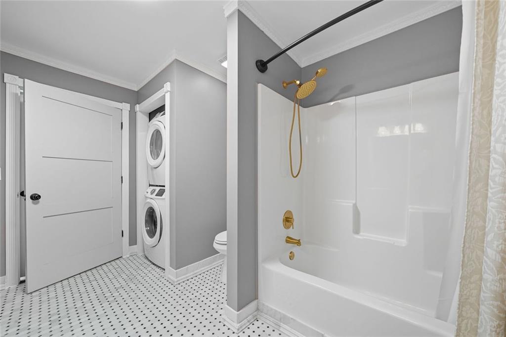 275 Old Whitestone Road West Talking Rock, GA 30175 - Photo 17 of 30 a bathroom with a bathtub and shower