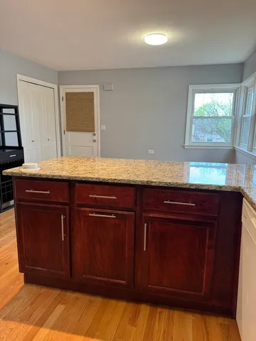 a view of a granite counter top