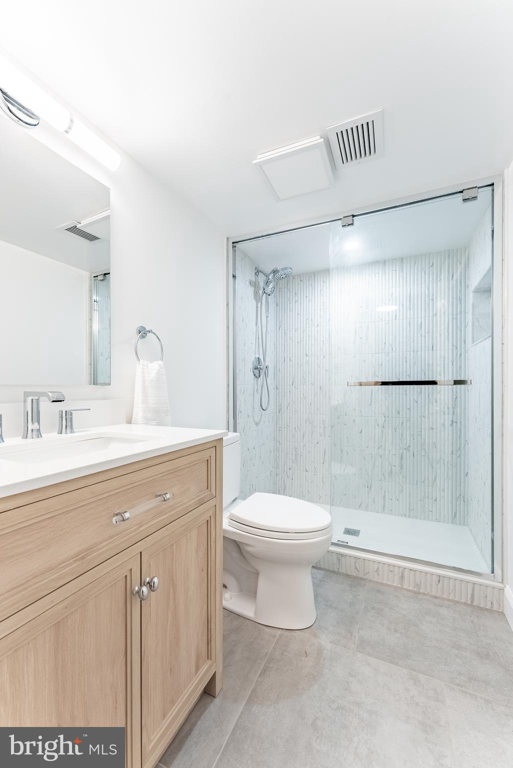 5480 Lighthouse Lane Burke, VA 22015 - Photo 16 of 36 Fully updated Basement bathroom