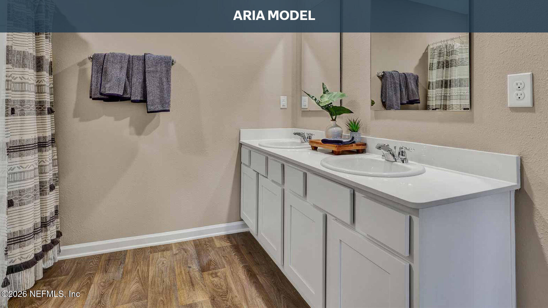 4142 Caper Tree Way Jacksonville, FL 32218 - Photo 15 of 50 a bathroom with a sink and a mirror