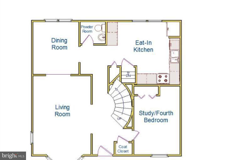 8311 Garfield Court Springfield, VA 22152 - Photo 13 of 21 Floorplan - Main Level