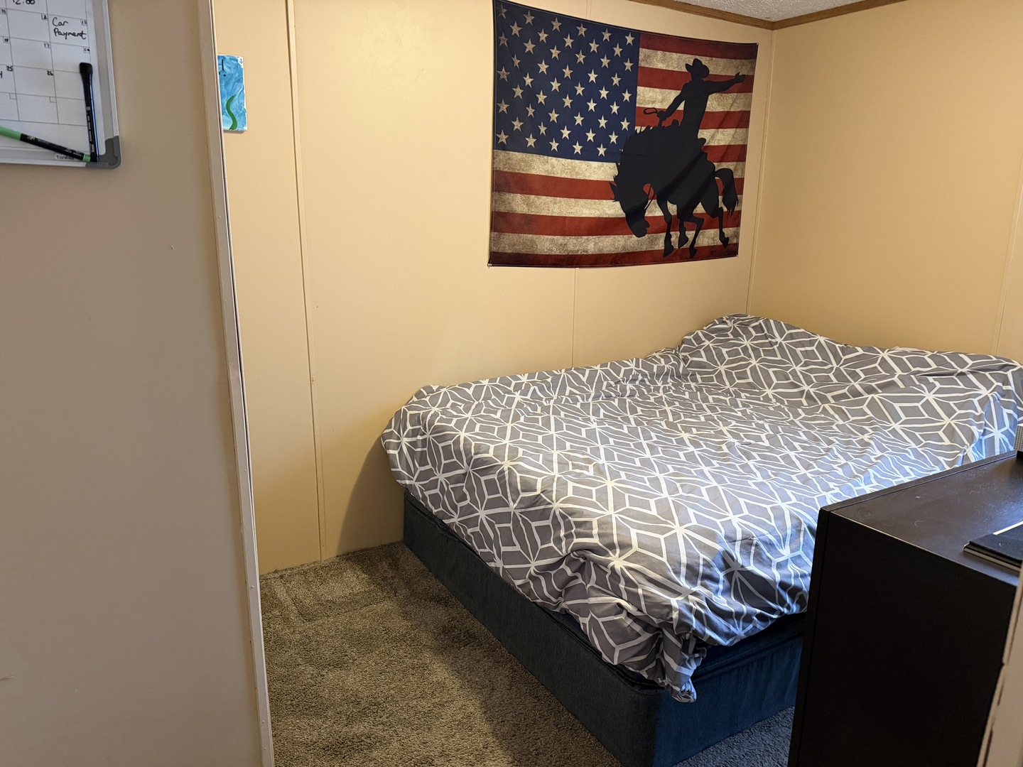 35 Cedar Street Minooka, IL 60447 - Photo 7 of 10 a bedroom with a bed and wall painting