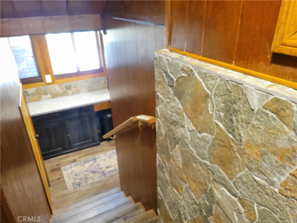 1116 Lark Road Wrightwood, CA 92397 - Photo 33 of 46 a bathroom with a shower