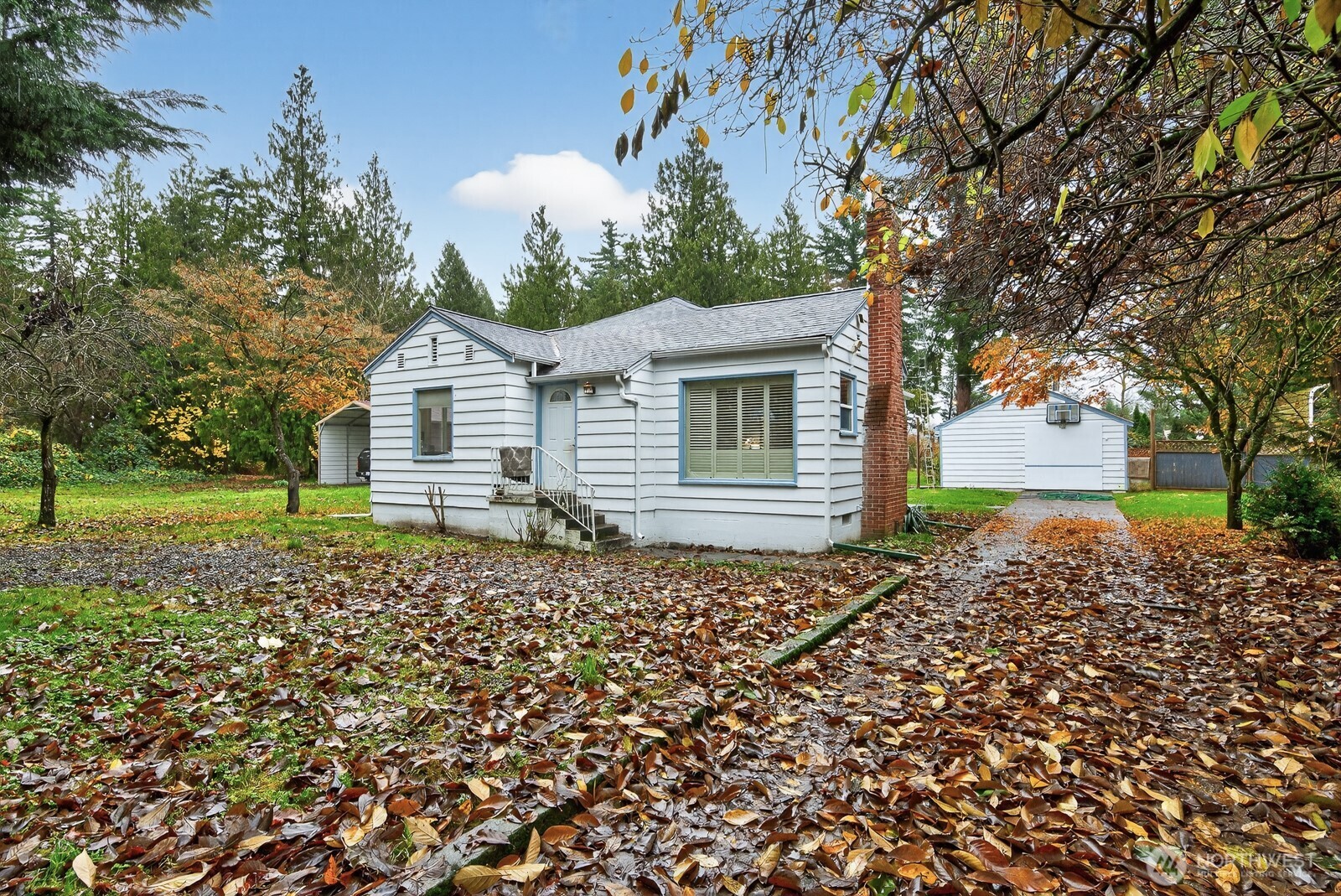 7554 Nooksack Road Everson, WA 98247 - Photo 2 of 40 a view of a house with a yard