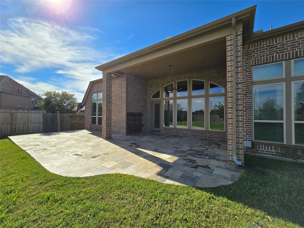 4311 Piper Shadow Lane Katy, TX 77494 - Photo 27 of 29 a view of a house with a backyard