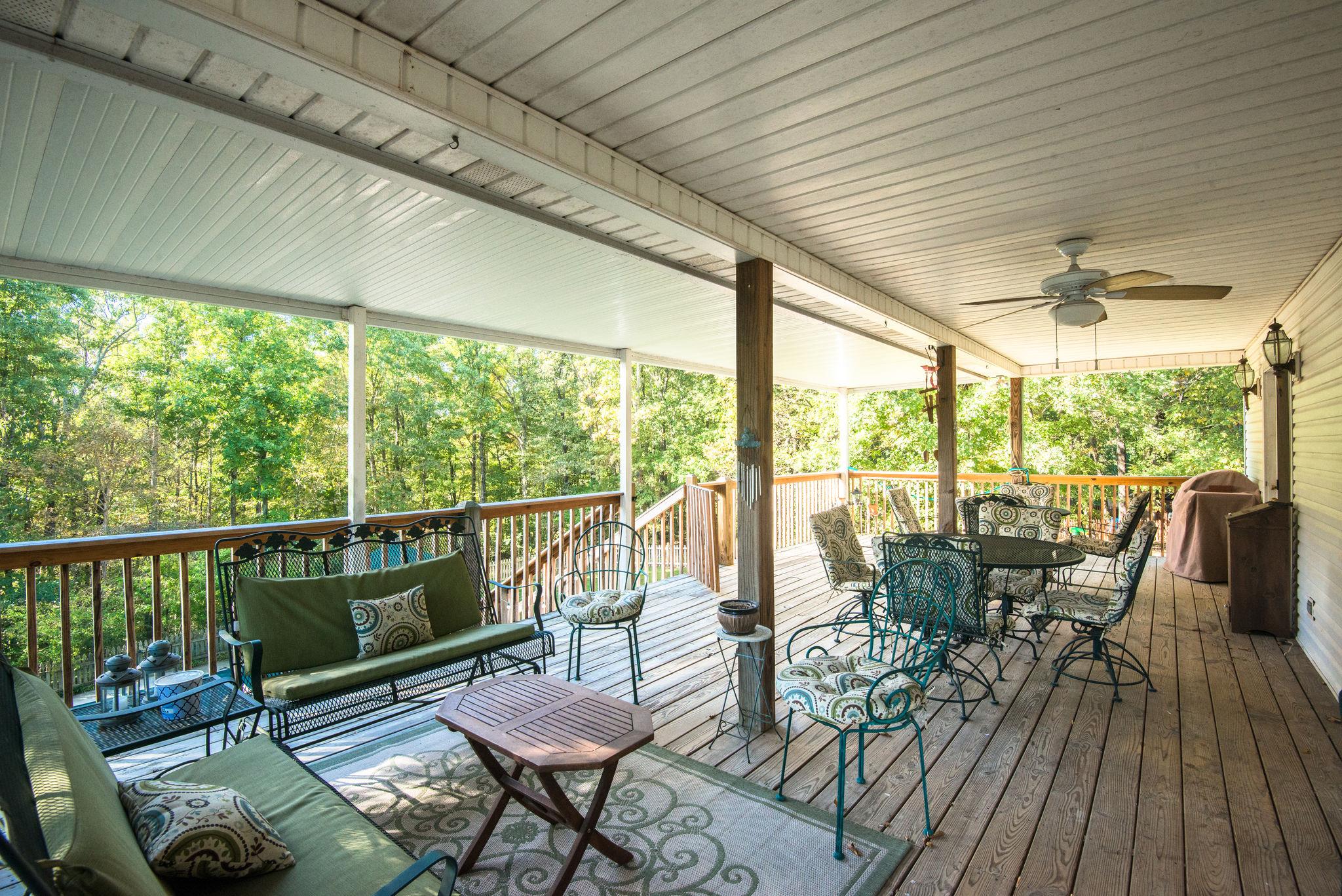997 Timber Ridge Court Kingston Springs, TN 37082 - Photo 5 of 26 Outdoor living spaces in the rear are perfect for entertaining and relaxing.