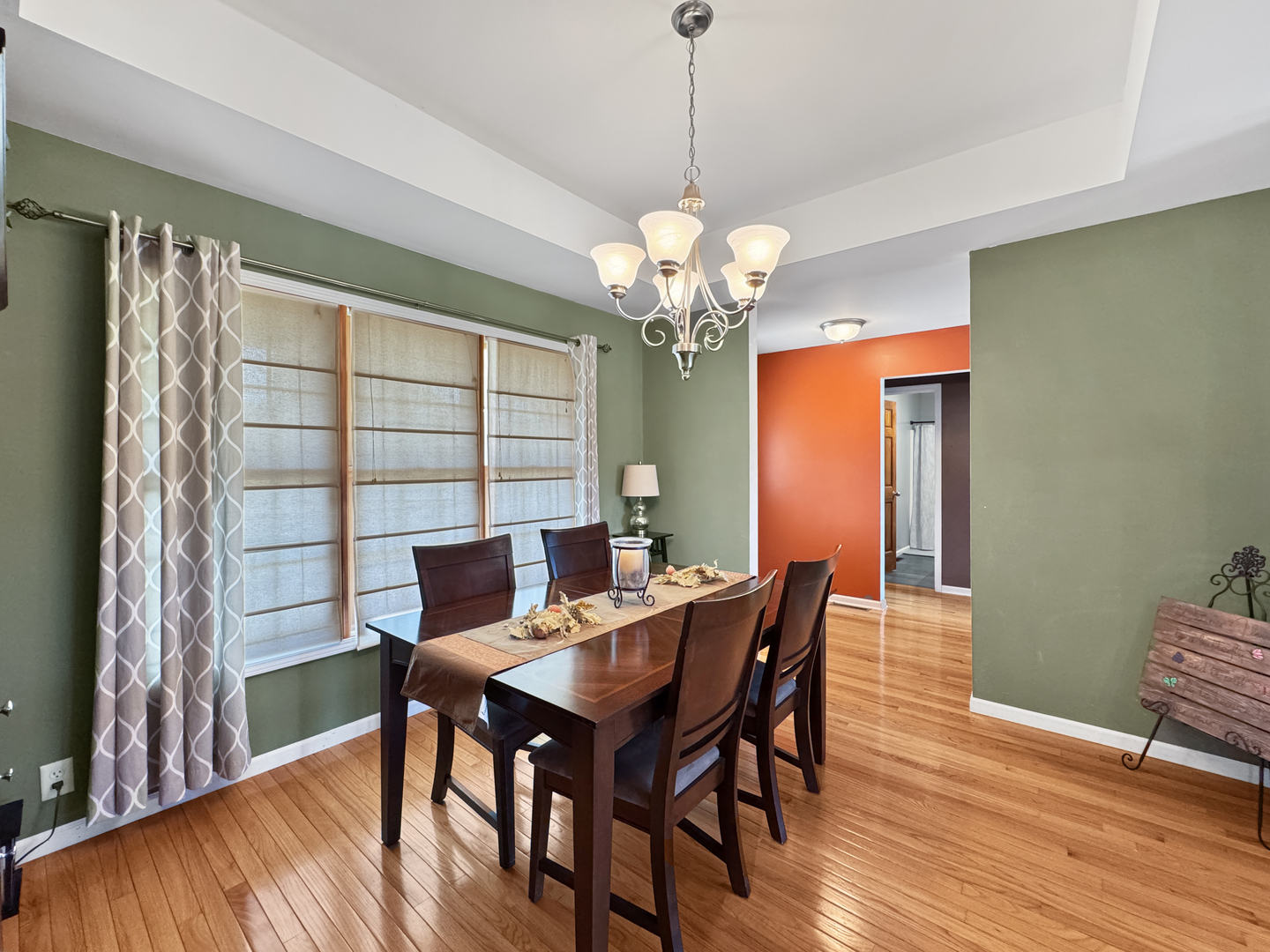 1063 Deer Valley Drive Varna, IL 61375 - Photo 16 of 87 a view of a dining room with furniture window and wooden floor