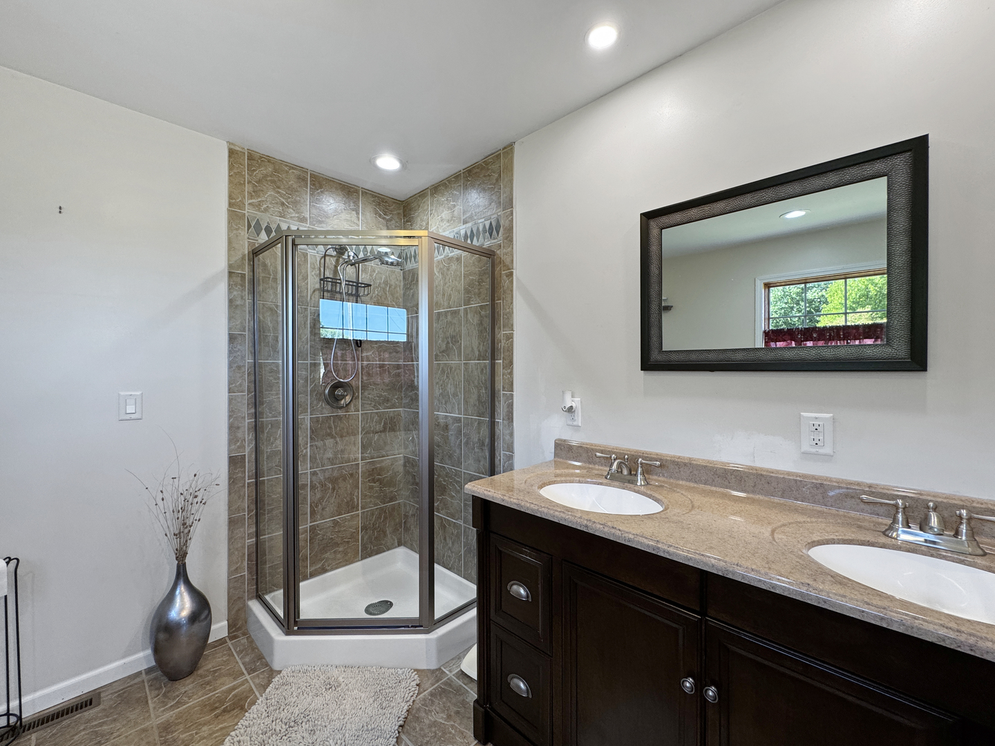 1063 Deer Valley Drive Varna, IL 61375 - Photo 24 of 87 a bathroom with a double vanity sink mirror and toilet
