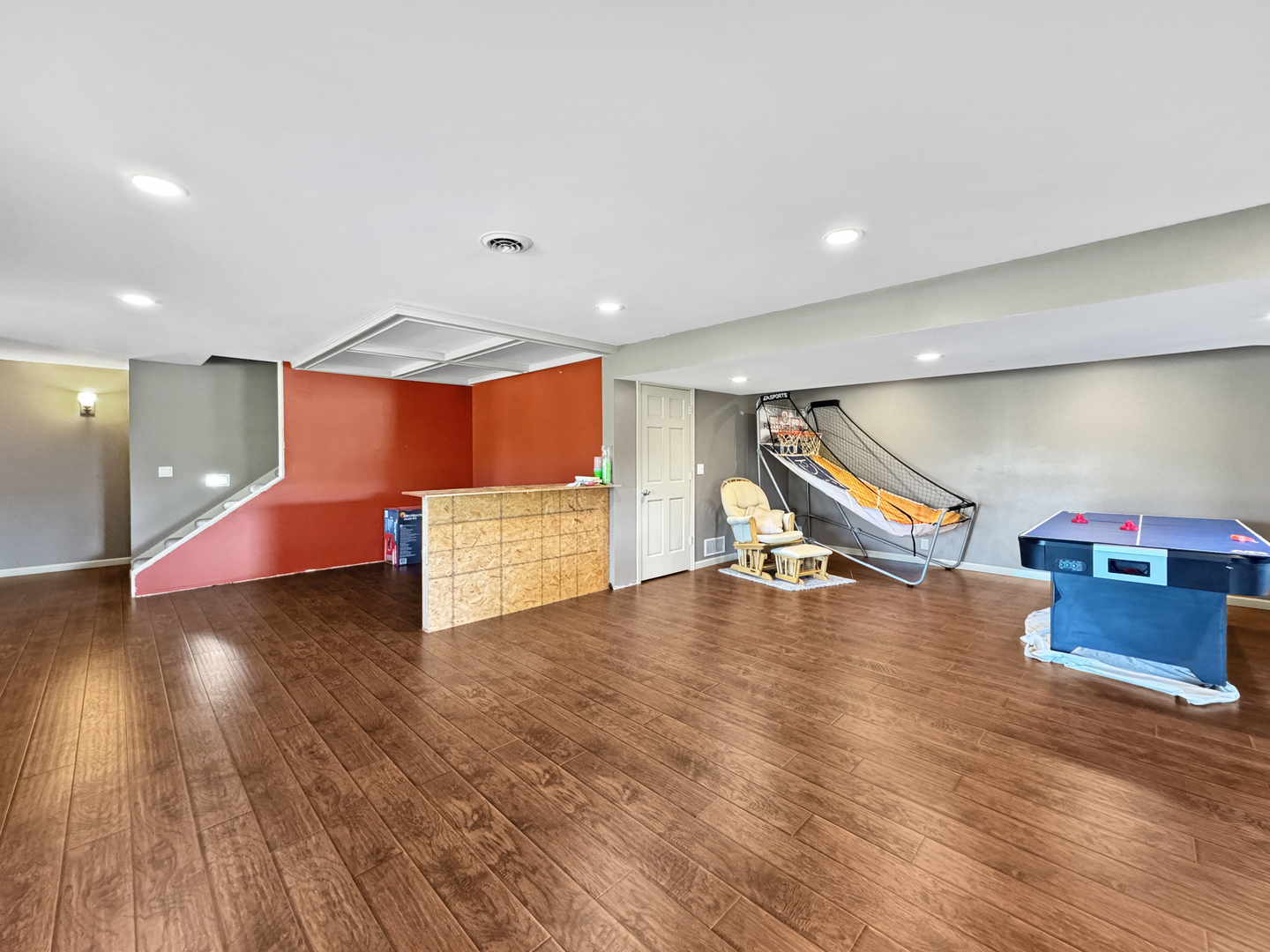 1063 Deer Valley Drive Varna, IL 61375 - Photo 37 of 87 a view of an empty room with wooden floor