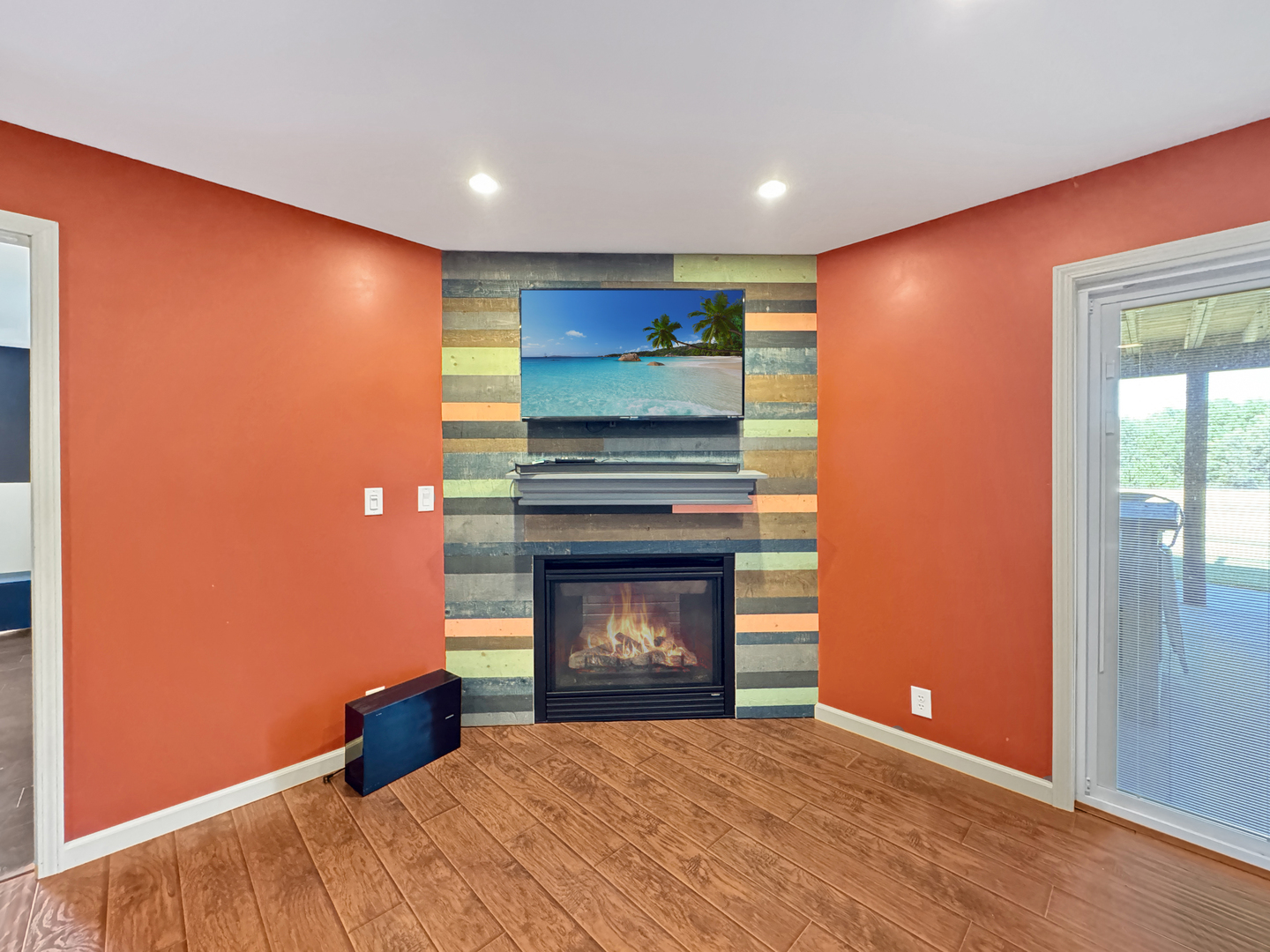 1063 Deer Valley Drive Varna, IL 61375 - Photo 40 of 87 a view of an empty room with a fireplace