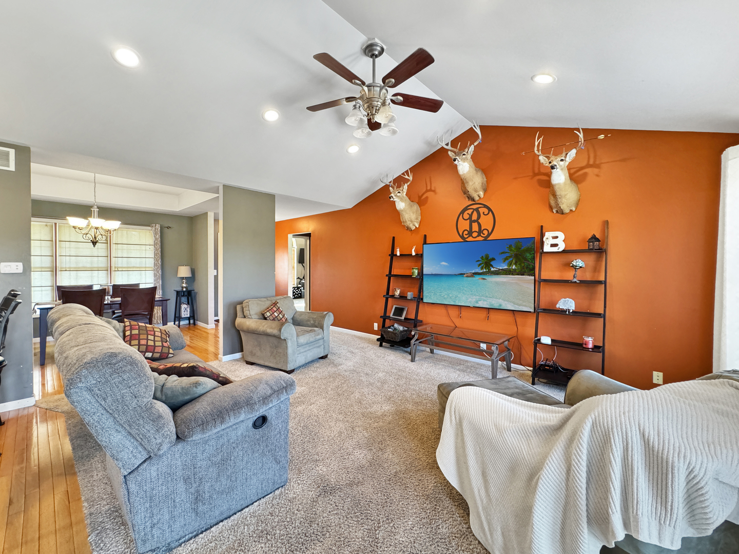 1063 Deer Valley Drive Varna, IL 61375 - Photo 7 of 87 a bedroom with furniture and a large window