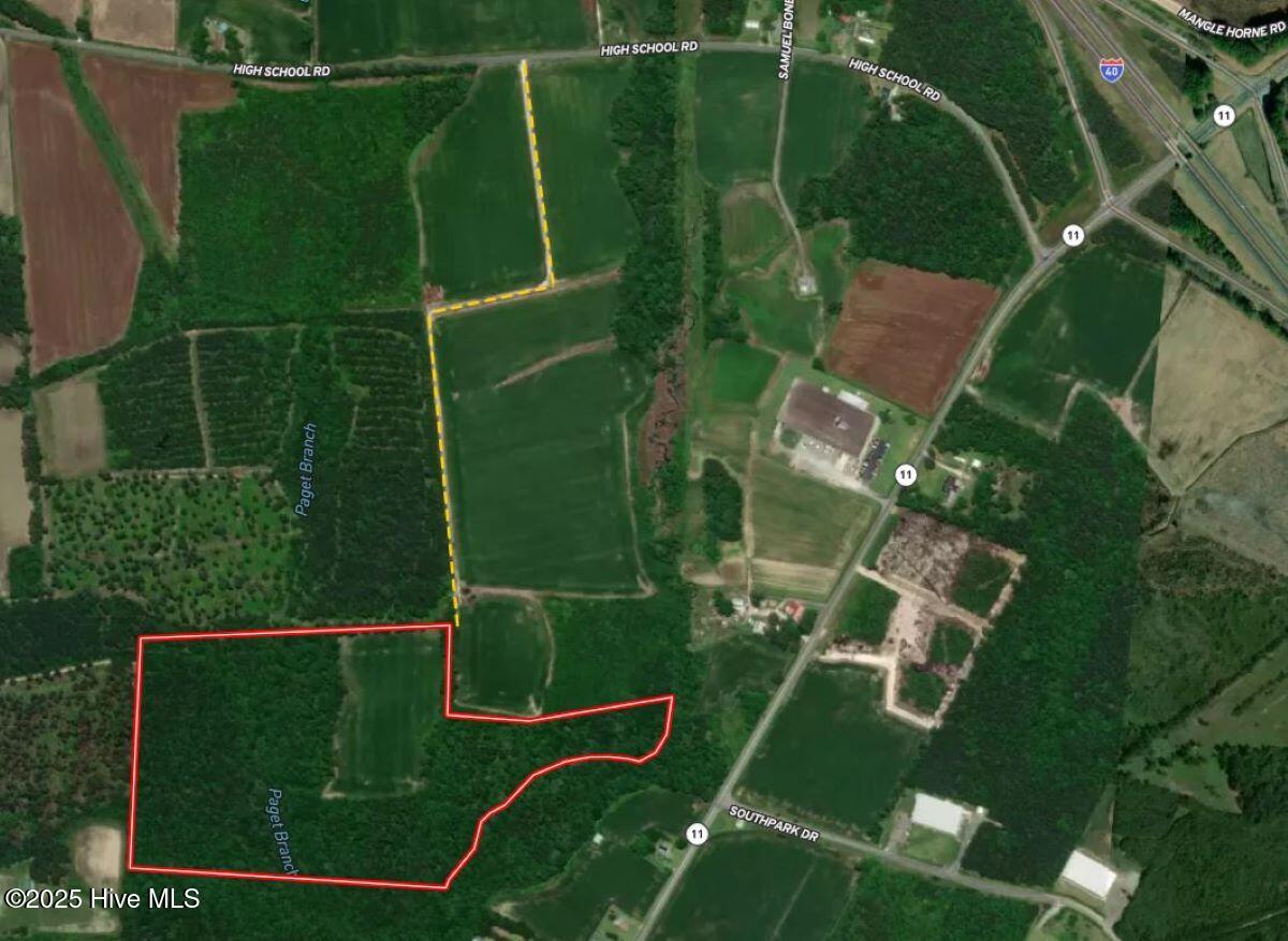 41.5-acres High School Road Teachey, NC 28464 - Photo 1 of 27 Aerial