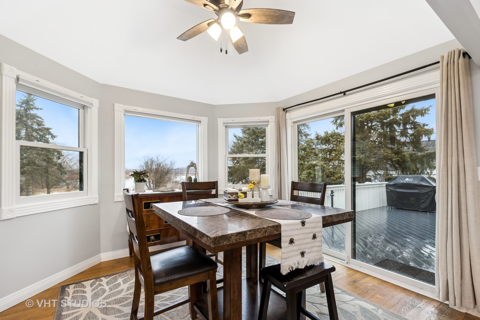 1460 Eagle Ridge Drive Antioch, IL 60002 - Photo 19 of 47 a view of a dining room with furniture window and outside view