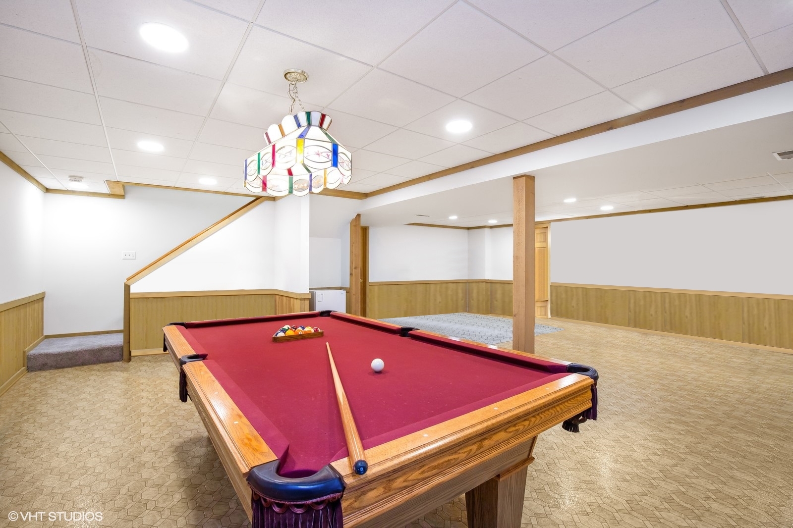 1460 Eagle Ridge Drive Antioch, IL 60002 - Photo 37 of 47 a room with pool table and windows