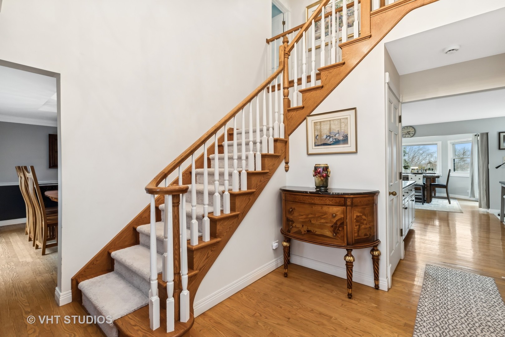 1460 Eagle Ridge Drive Antioch, IL 60002 - Photo 5 of 47 a view of entryway and hall with wooden floor