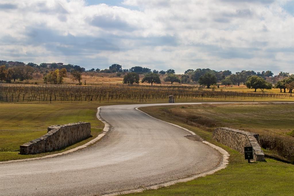 a view of a lake with a big yard