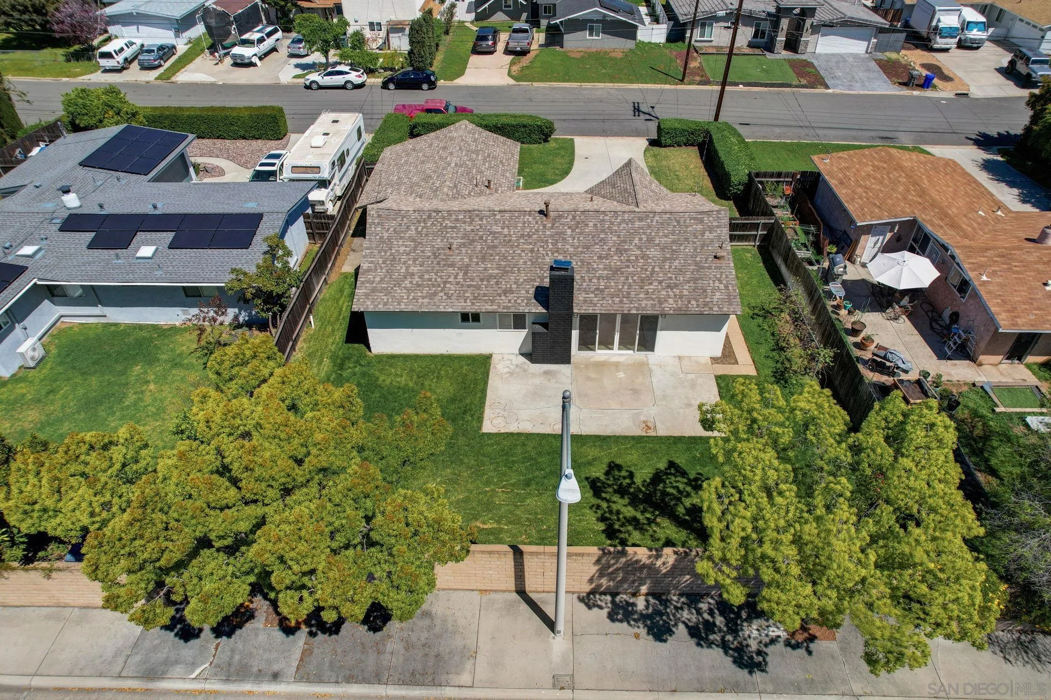 14116 Powers Road Poway, CA 92064 - Photo 53 of 63 an aerial view of a house with a garden