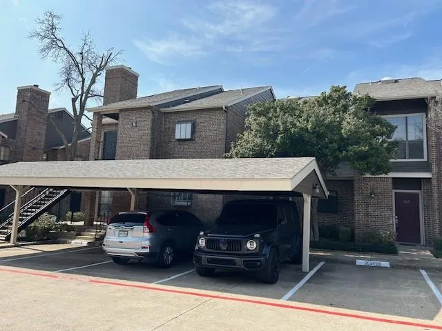 a car parked in front of house