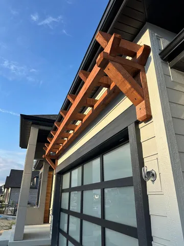 a view of under an umbrella