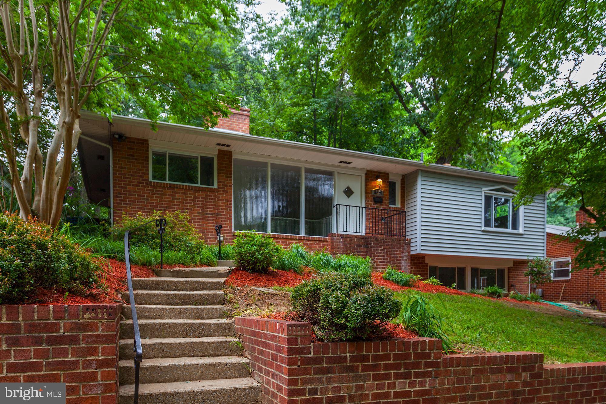 105 Belton Road Silver Spring, MD 20901 - Photo 1 of 18 a house view with a garden space