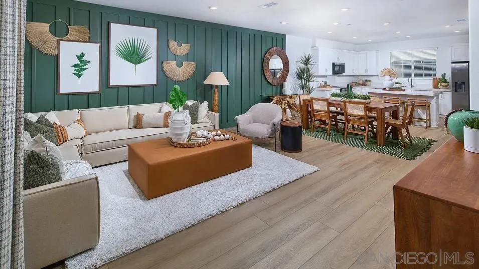 1810 Mountain Laurel Road San Marcos, CA 92078 - Photo 5 of 14 a living room with furniture kitchen view and a table