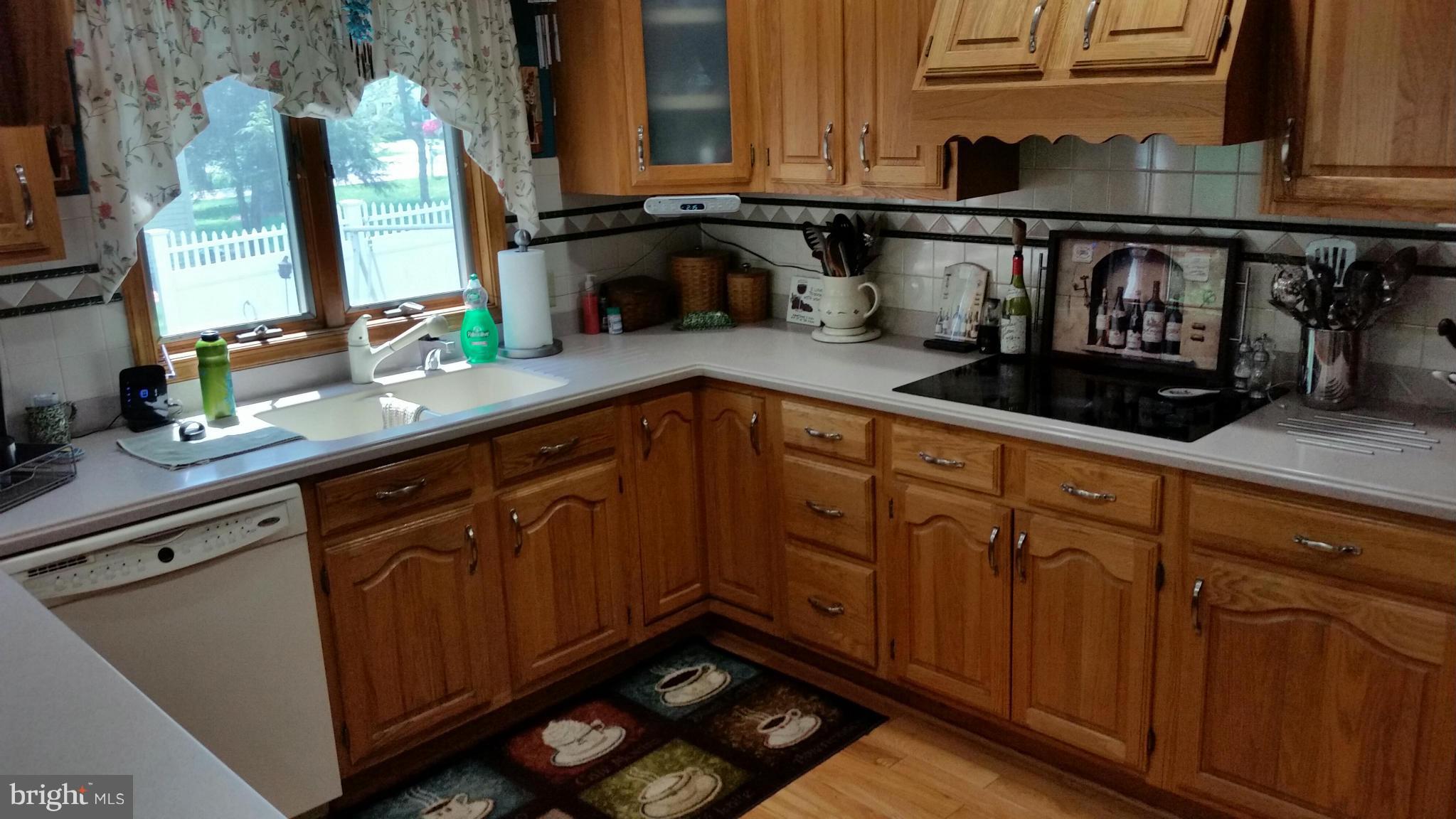 7163 Stuart Road King George, VA 22485 - Photo 14 of 27 Kitchen with Oak Cabinets