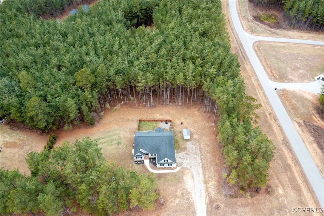 1990 Walnut Tree Road Powhatan, VA 23139 - Photo 32 of 40 an aerial view of a house with outdoor space