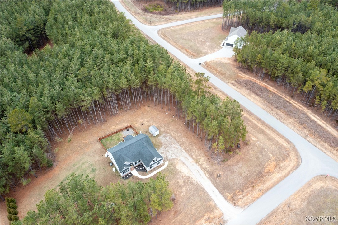 1990 Walnut Tree Road Powhatan, VA 23139 - Photo 33 of 40 a view of a backyard of a house