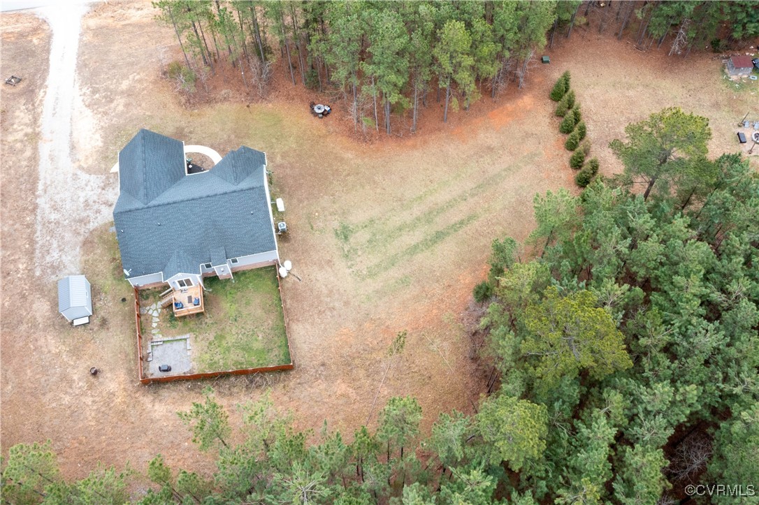 1990 Walnut Tree Road Powhatan, VA 23139 - Photo 35 of 40 an aerial view of houses with yard