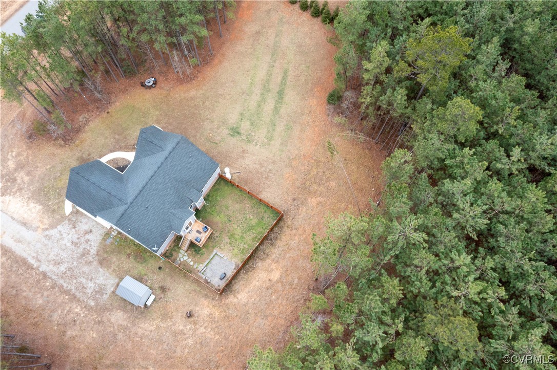 1990 Walnut Tree Road Powhatan, VA 23139 - Photo 36 of 40 an aerial view of a house with outdoor space