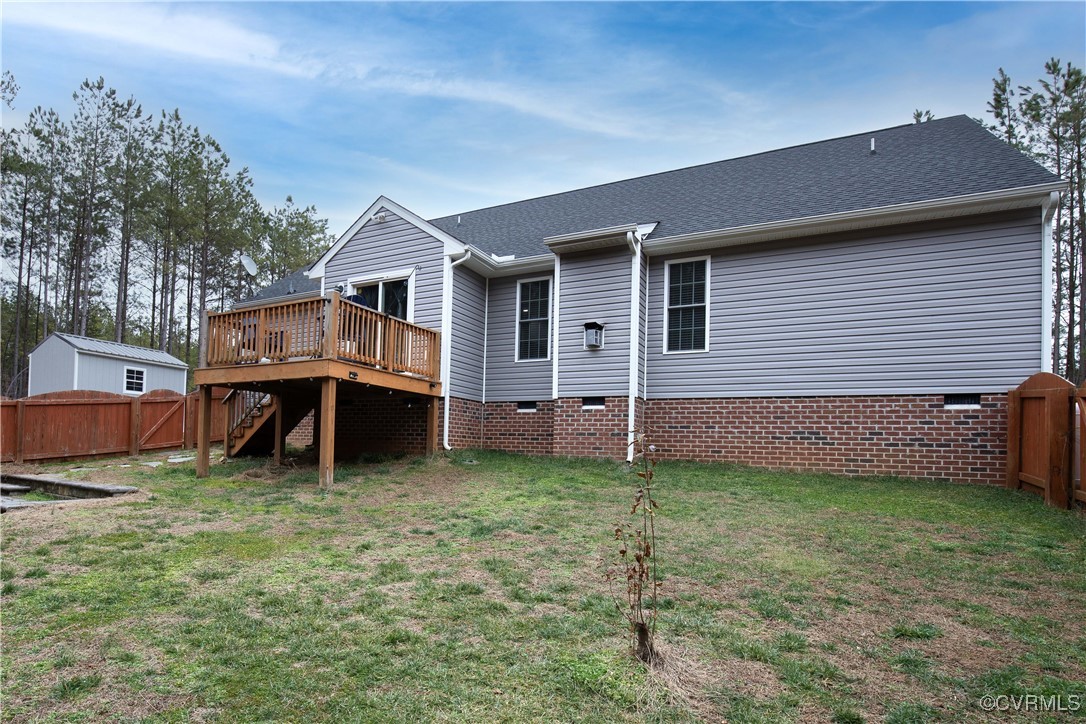1990 Walnut Tree Road Powhatan, VA 23139 - Photo 39 of 40 a view of a house with a backyard