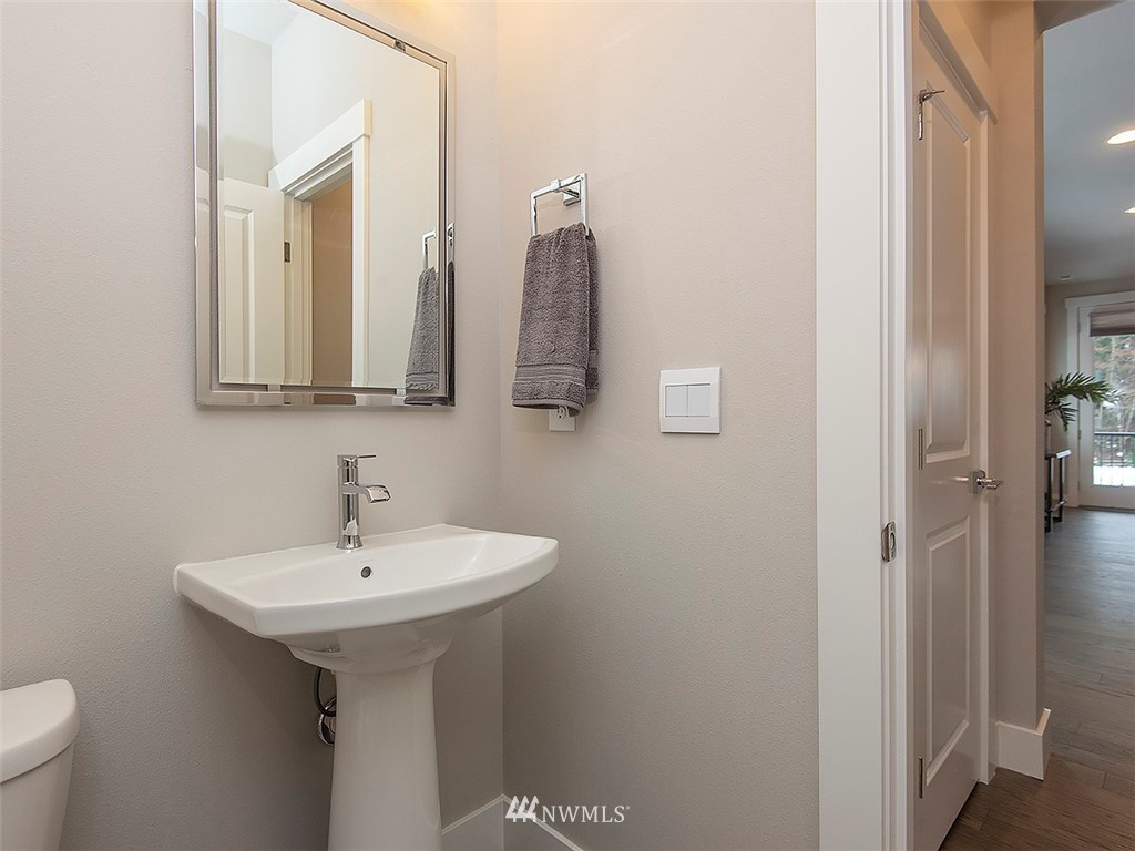17 197th Place Southwest Bothell, WA 98012 - Photo 16 of 34 a bathroom with a sink and a toilet