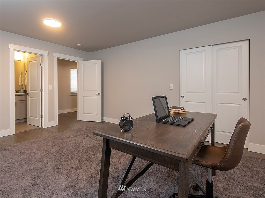 17 197th Place Southwest Bothell, WA 98012 - Photo 18 of 34 a view of a workspace with furniture