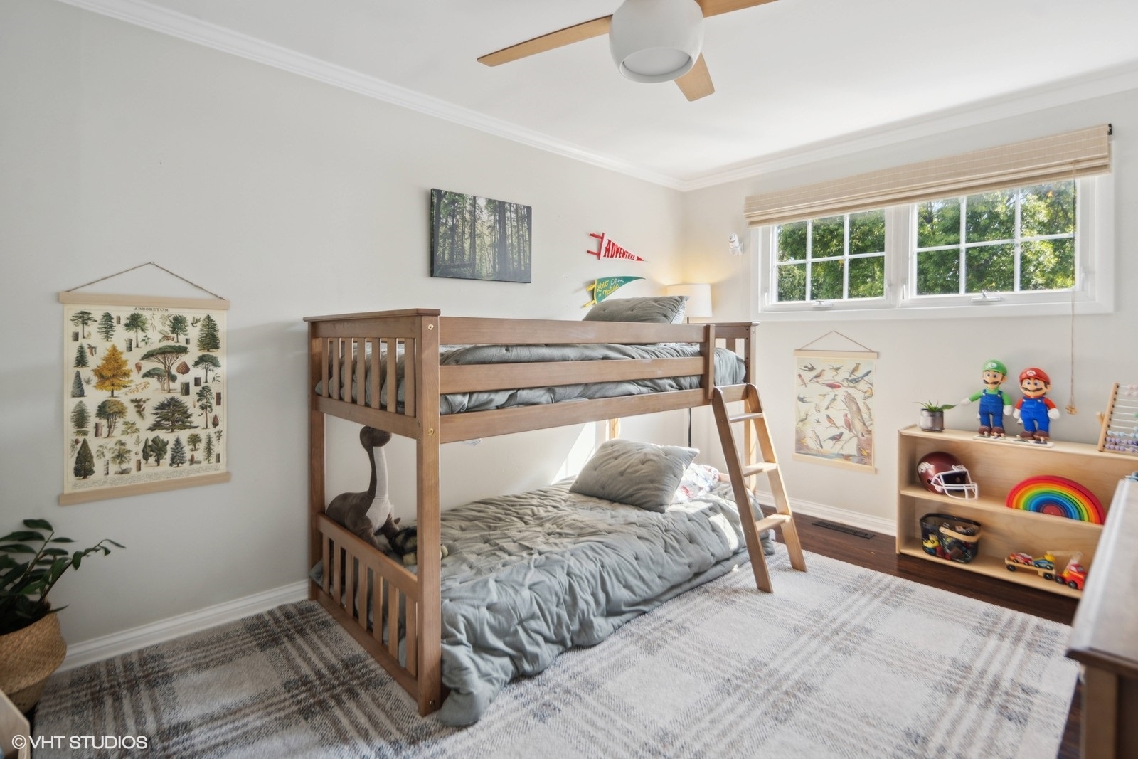 120 North Lambert Road Glen Ellyn, IL 60137 - Photo 16 of 30 a bedroom with a bed and a window