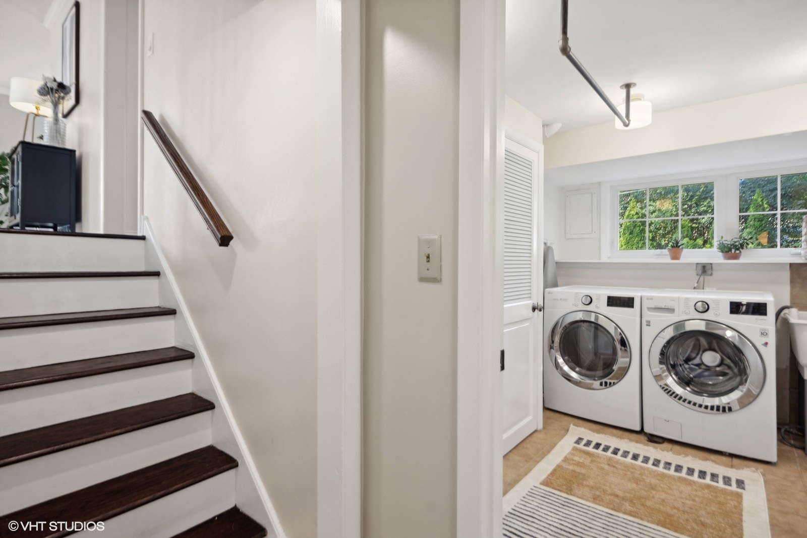 120 North Lambert Road Glen Ellyn, IL 60137 - Photo 19 of 30 a utility room with dryer and washer