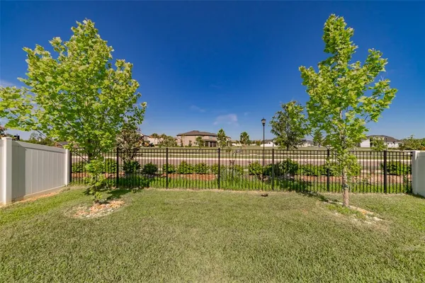 a house view with a outdoor space