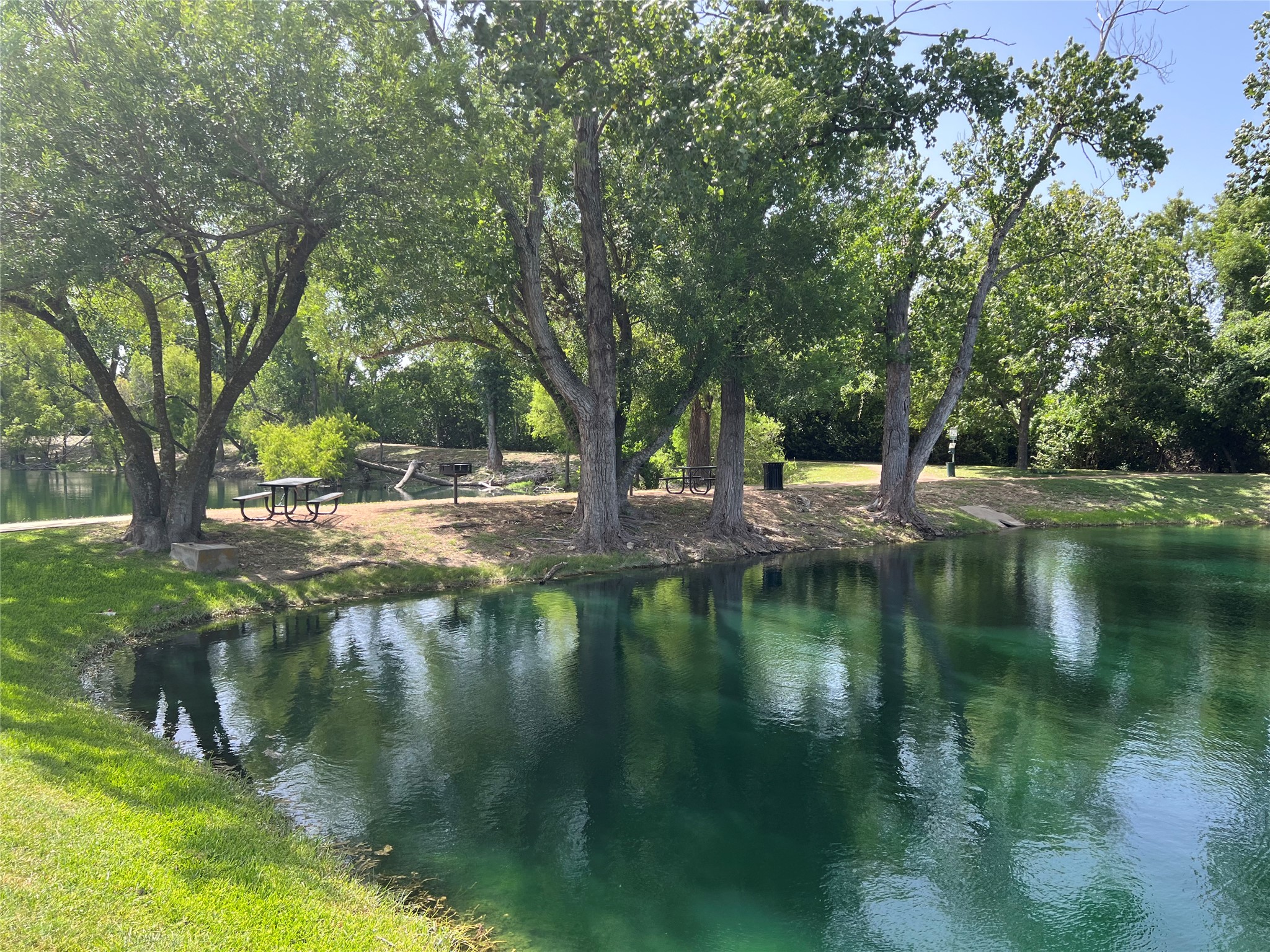528 High Tech Drive Georgetown, TX 78626 - Photo 27 of 29 Picnic area and walking paths between the ponds.
