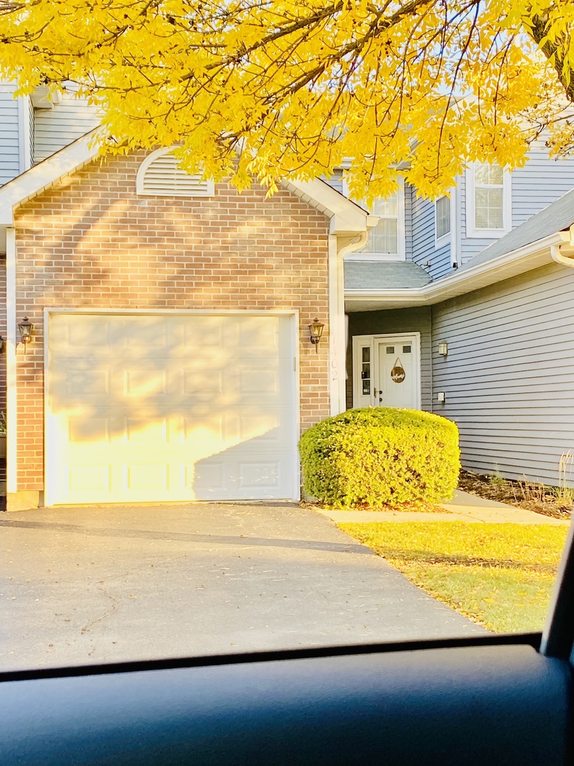 a view of a swimming pool with an outdoor space