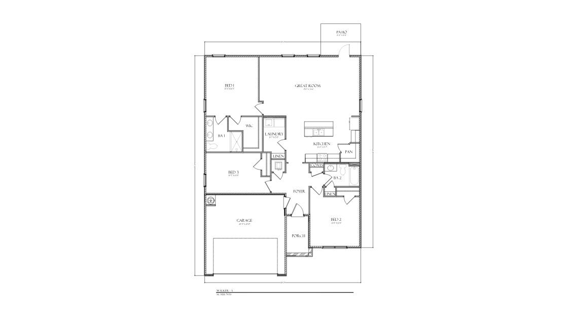 4427 Marine Loop Crestview, FL 32539 - Photo 36 of 36 Lismore_A4_Floorplan