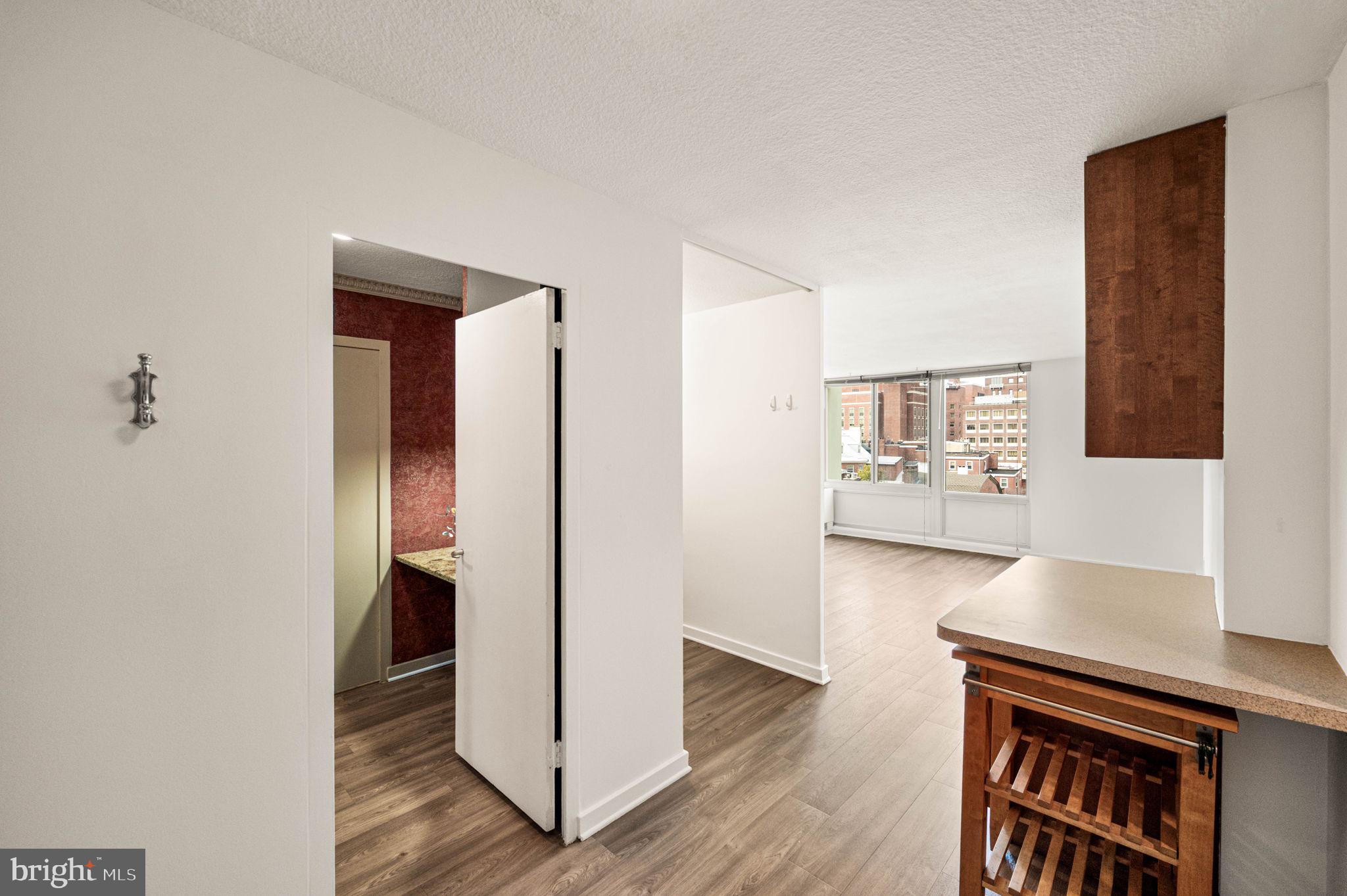 604 South Washington Square, Unit 418 Philadelphia, PA 19106 - Photo 9 of 22 Entry to dressing area, vanity and bath